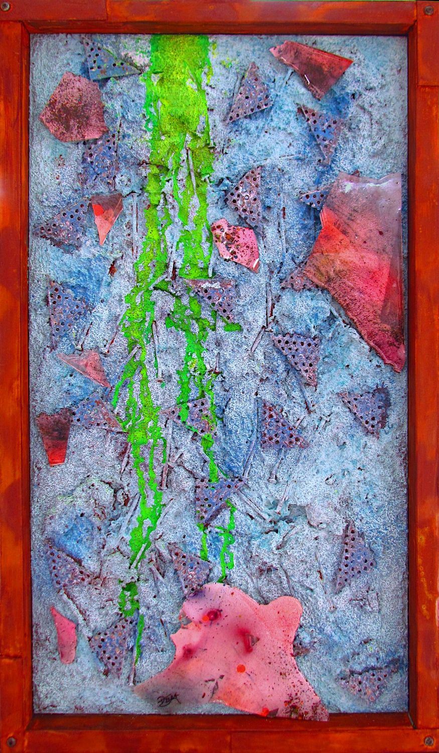 Hier ist eine Abbildung des Werkes "Der Himmel klart auf und Schatten breiten sich über die Landschaft aus" von Jens Brückmann zu sehen.